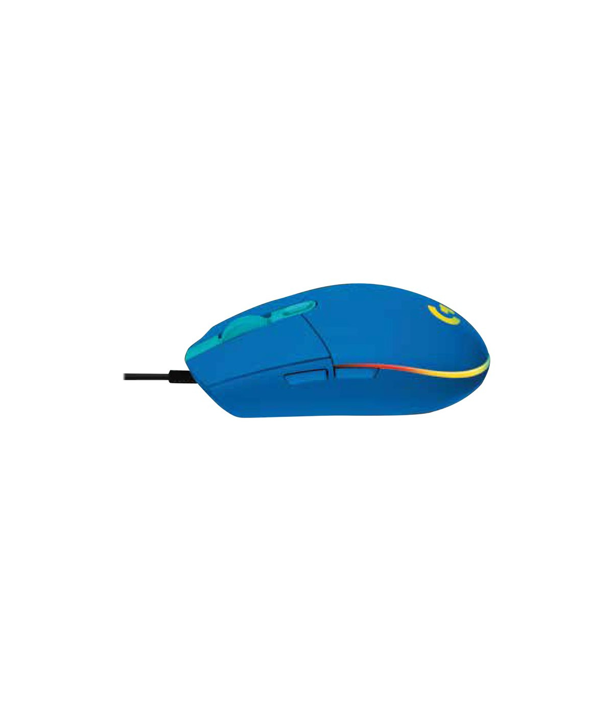 Mouse raton logitech g102 lightsync azul gaming 8.000 dpi 6 botones