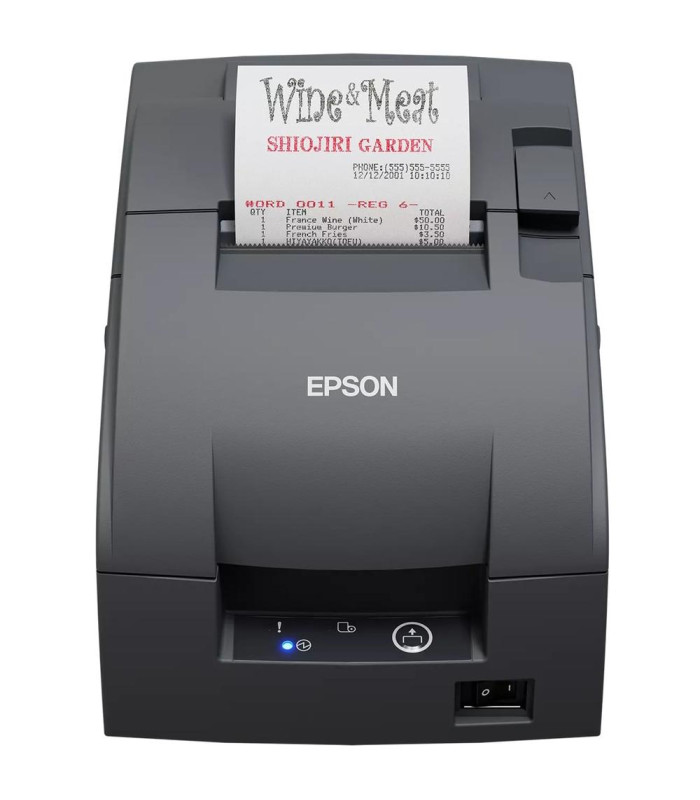 Impresora ticket epson tm - u220iid rs232 negra