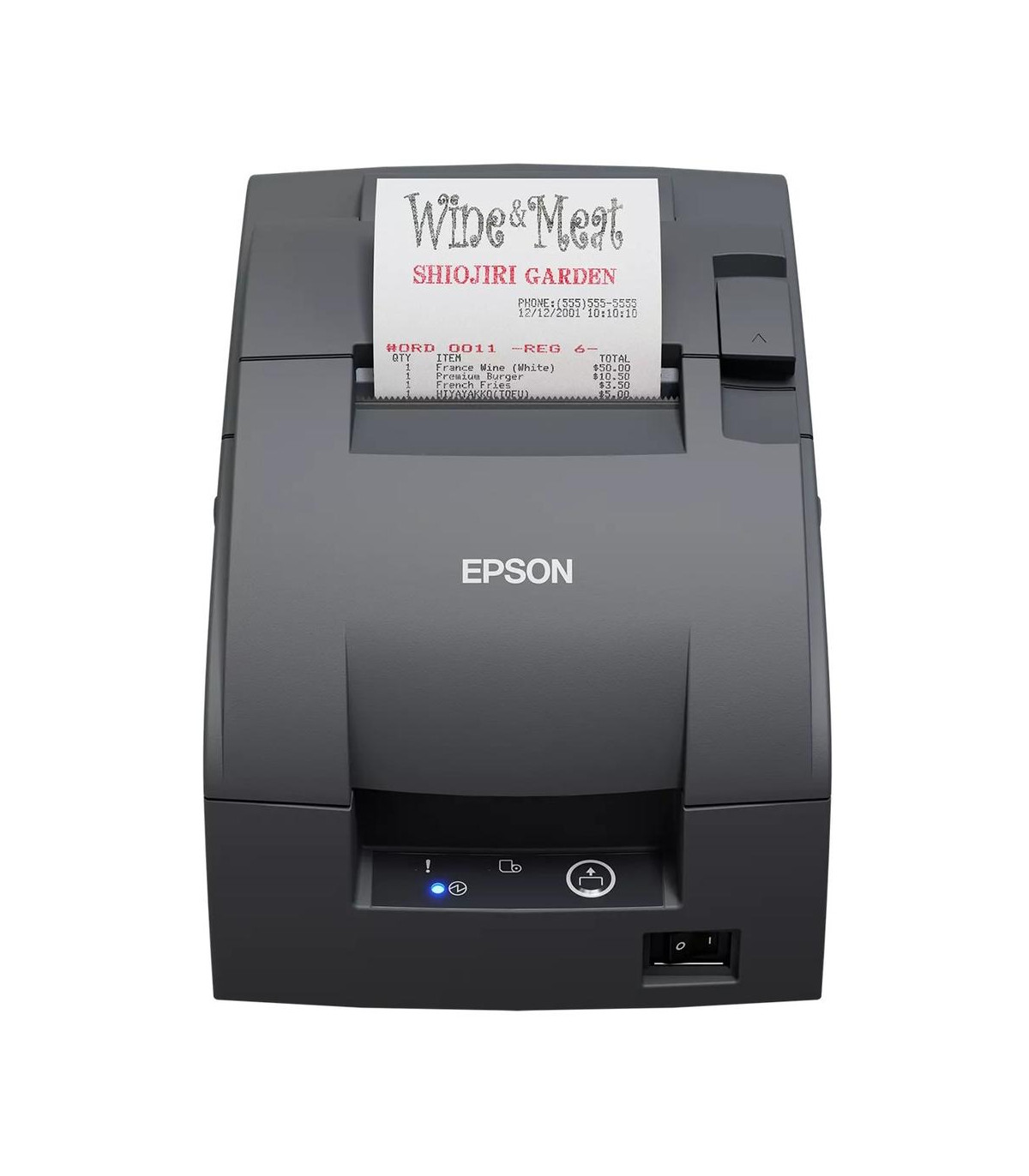 Impresora ticket epson tm - u220iid rs232 negra
