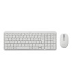 Teclado + mouse logitech mk250 inalambrico blanco