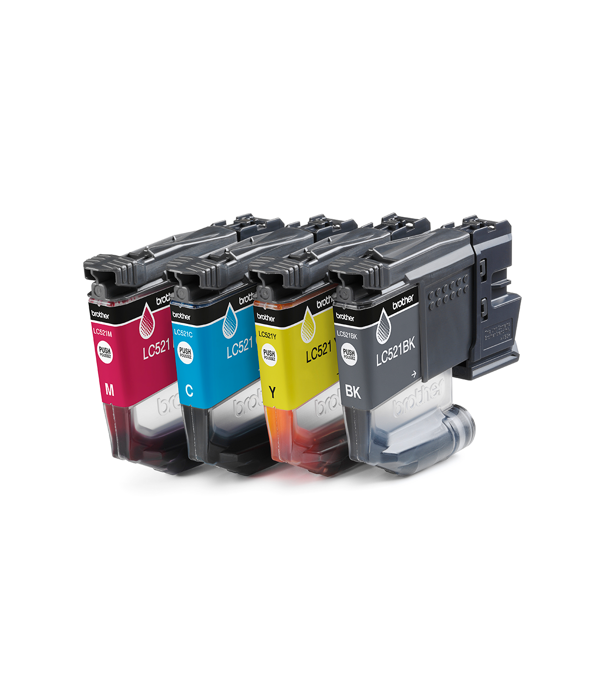 Multipack brother lc521val negro - cian - magenta - amarillo