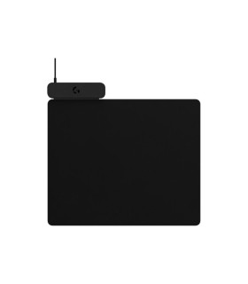 Alfombrilla con base de carga inalambrica logitech powerplay 2 gaming