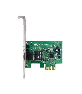 Tarjeta de red ethernet pci - express 10 - 100 - 1000 rj 45 tp - link perfil bajo