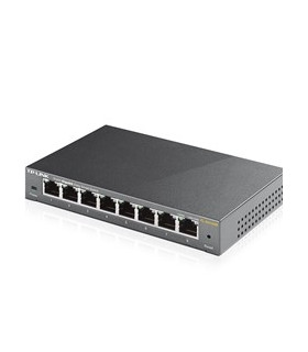 Switch 8 puertos 10 - 100 - 1000 tp - link gris