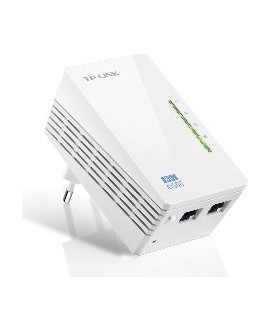 Adaptador de red wifi linea electrica av600 300mbps powerline tp - link