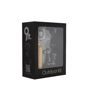 Kit accesorios camaras 360 jolt gigabyte aventura carcasa - tripode palo -  soporte bici - casco