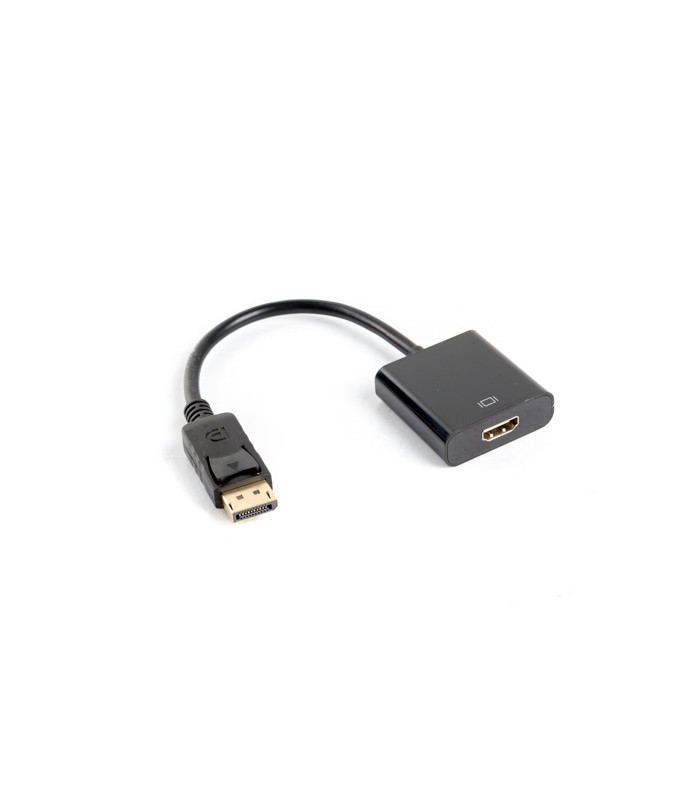 Adaptador lanberg displayport macho -  hdmi hembra 10cm