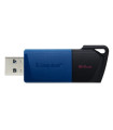 Memoria usb 3.2 kingston 64gb datatraveler dtxm azul