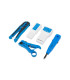 Kit herramientas lanberg pelacables -  crimpadora -  testador