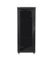 Armario rack lanberg de suelo 32u - 600x600x1603 19 pulgadas flat pack negro