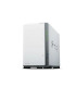 Servidor nas synology disk station  ds223j 1gb 2 bahias raid ethernet gigabit