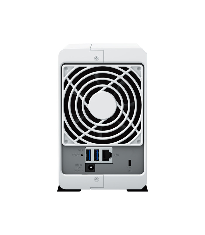 Servidor nas synology disk station  ds223j 1gb 2 bahias raid ethernet gigabit