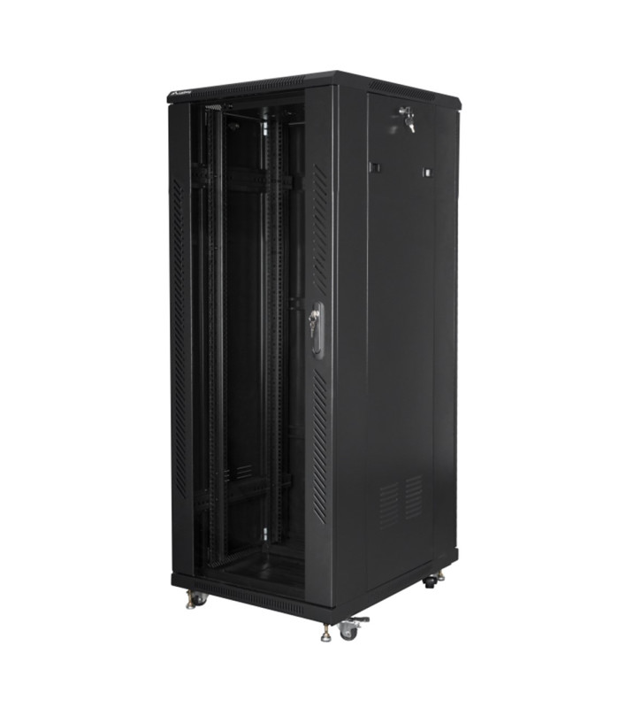 Armario lanberg rack 19 pulgadas 32u 600x800 negro