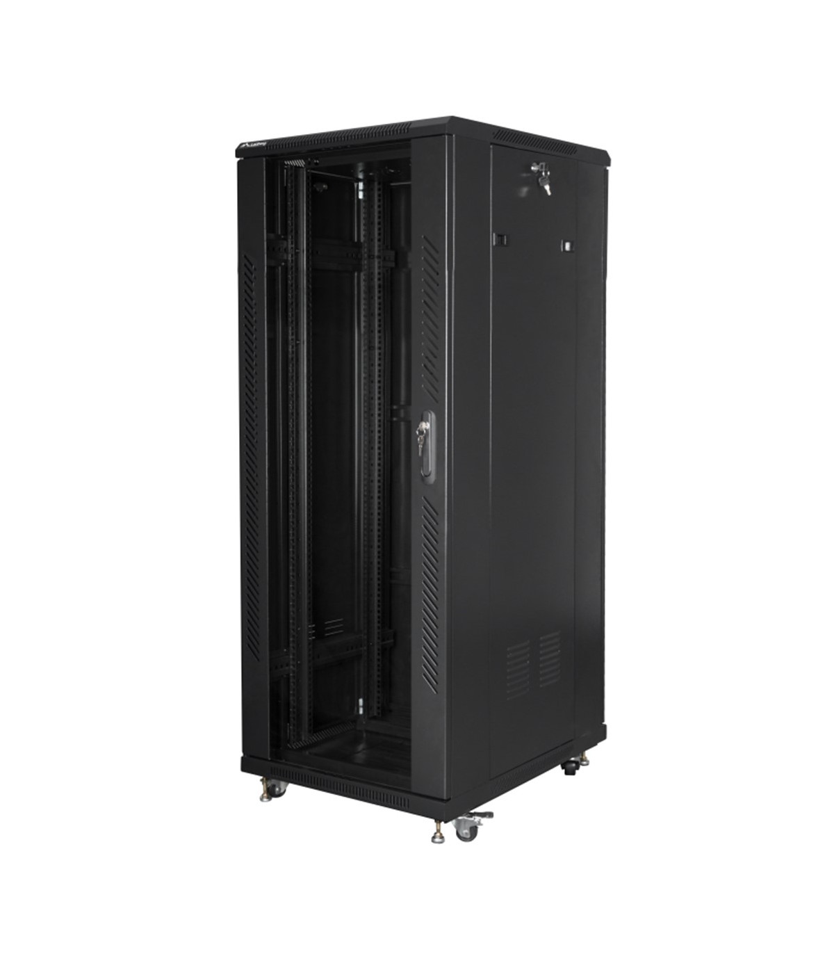 Armario lanberg rack 19 pulgadas 32u 600x800 negro
