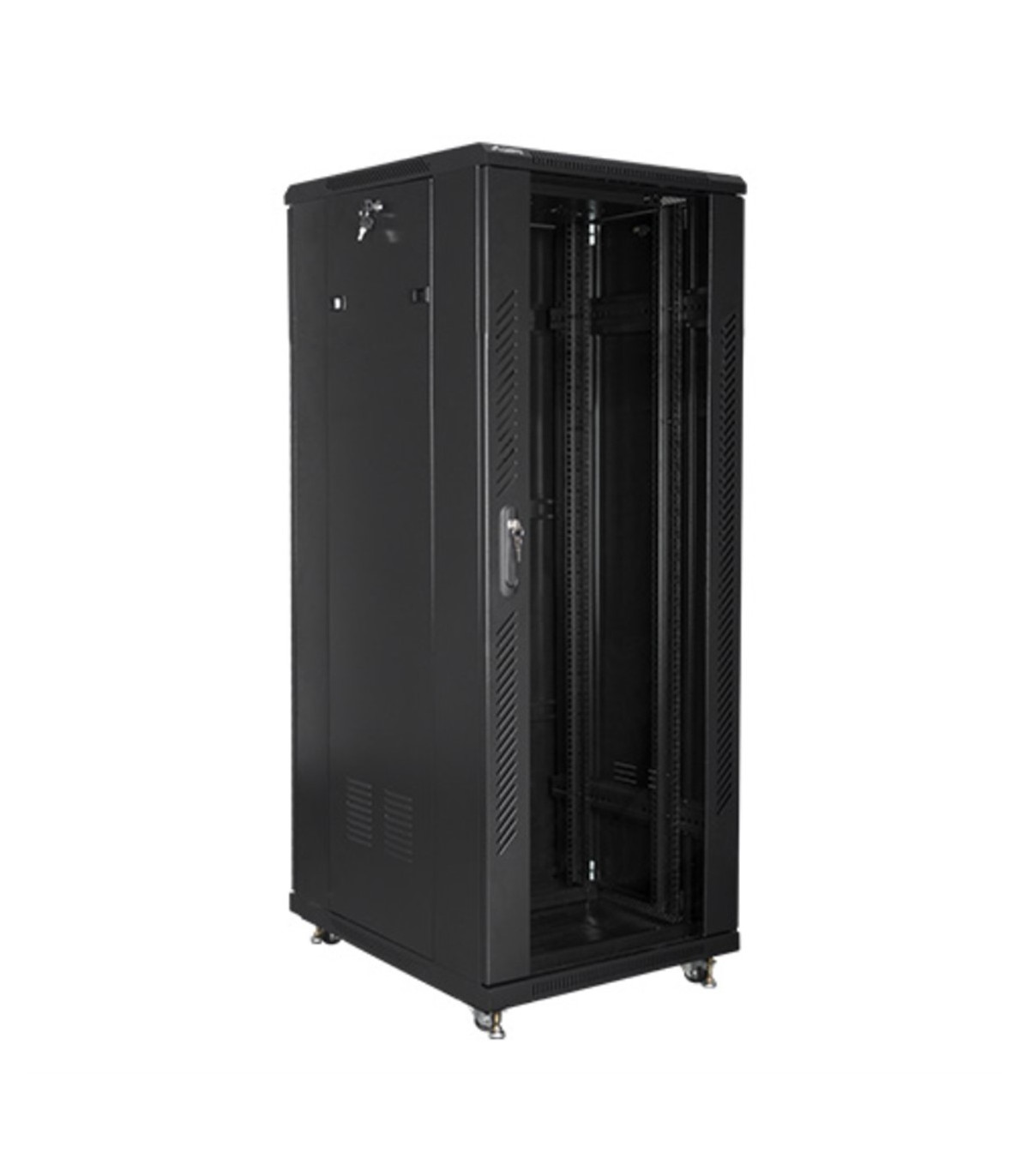 Armario lanberg rack 19 pulgadas 32u 600x800 negro