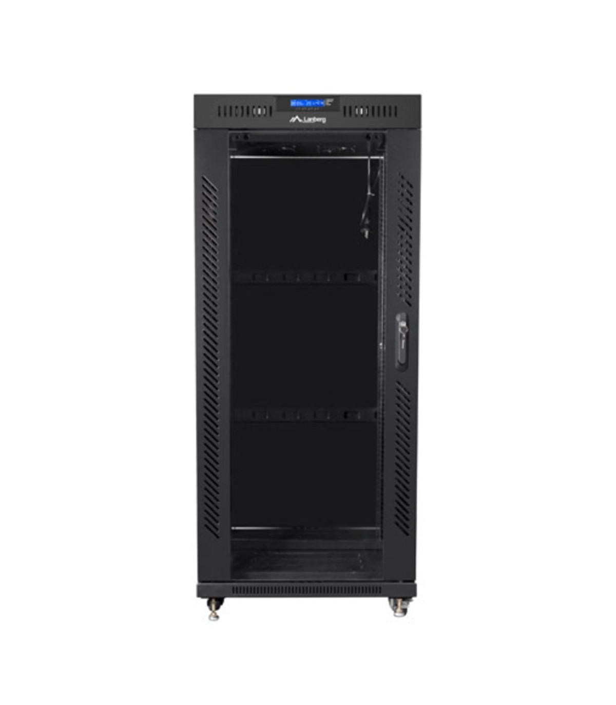 Armario lanberg rack 19 pulgadas 27u 600x800 negro