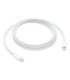 Cable usb tipo c apple 2m - macho - macho - blanco