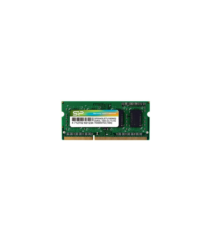 Memoria ram ddr3l 4gb silicon power sodimm 1600 mhz.