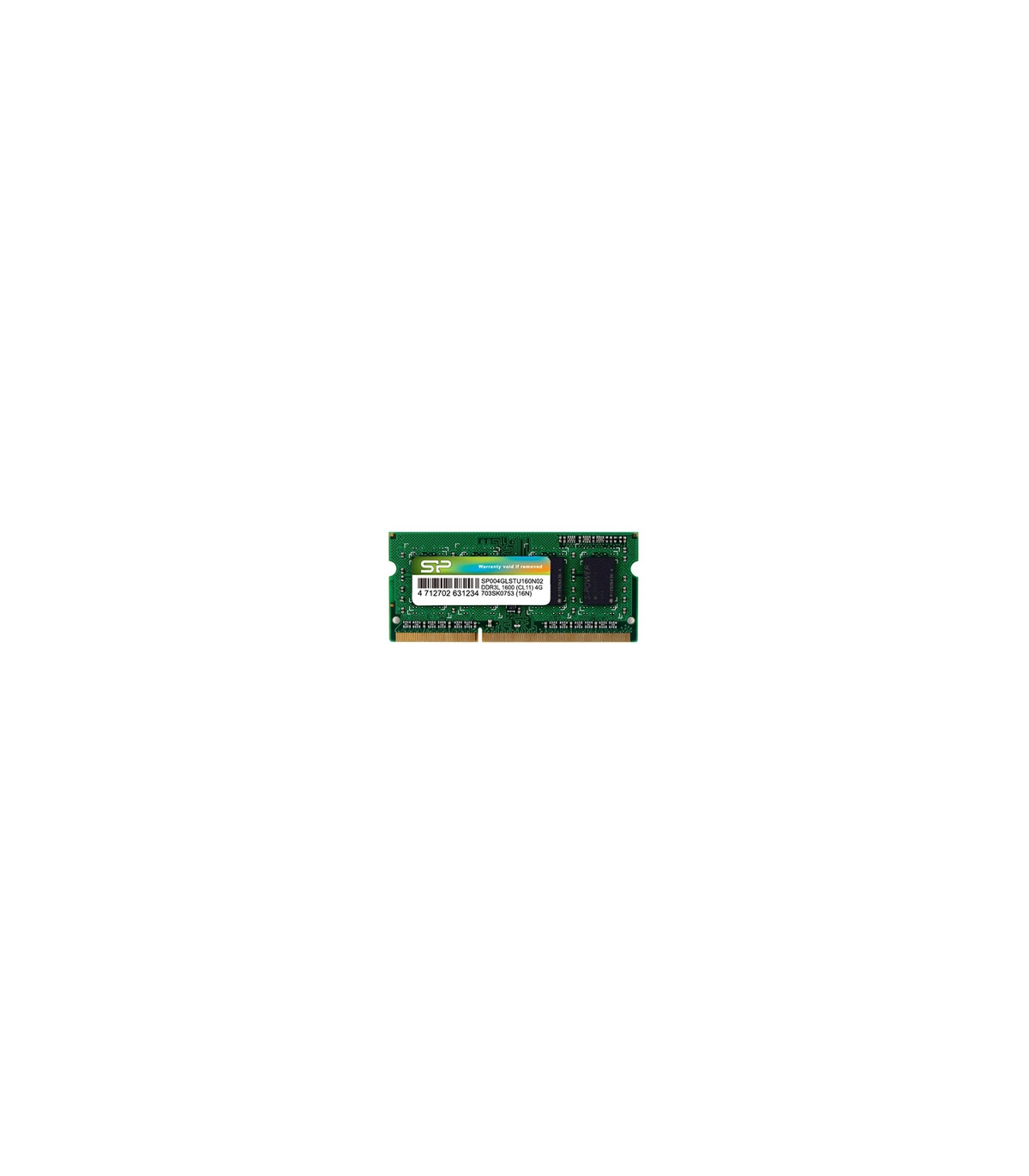 Memoria ram ddr3l 4gb silicon power sodimm 1600 mhz.