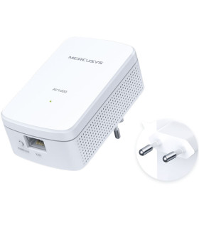 Kit 2 powerline mercusys mp500 kit av1000 gigabit - pack 2 unidades