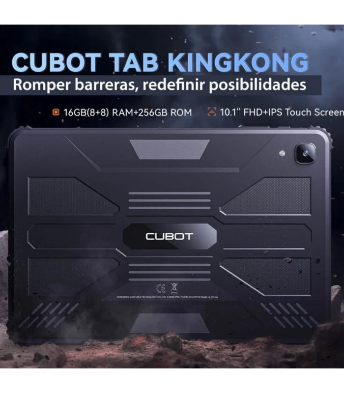 Tablet cubot tab king kong 4g rugerizada 10.1 pulgadas - 8gb - 256gb