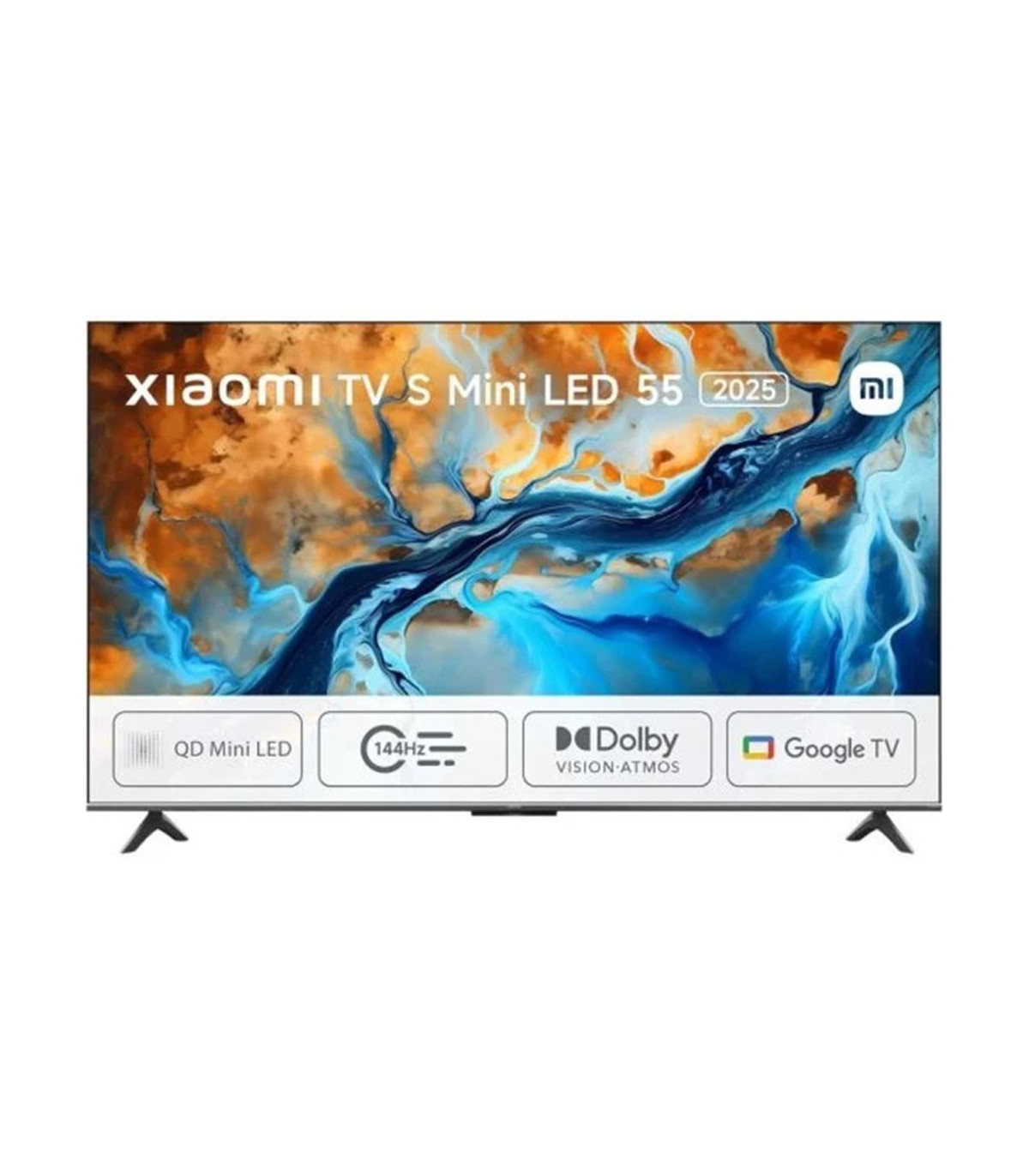 Tv xiaomi 55 pulgadas s 2025 qd mini led 4k uhd - ela5666eu - google tv