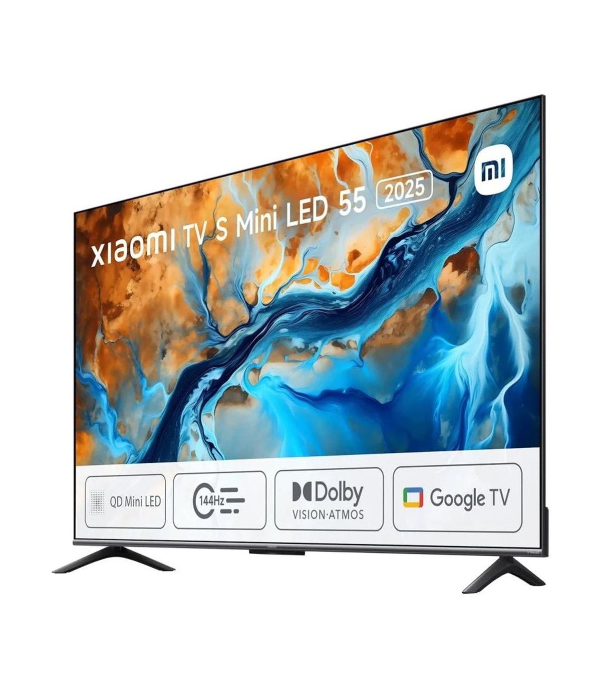 Tv xiaomi 55 pulgadas s 2025 qd mini led 4k uhd - ela5666eu - google tv