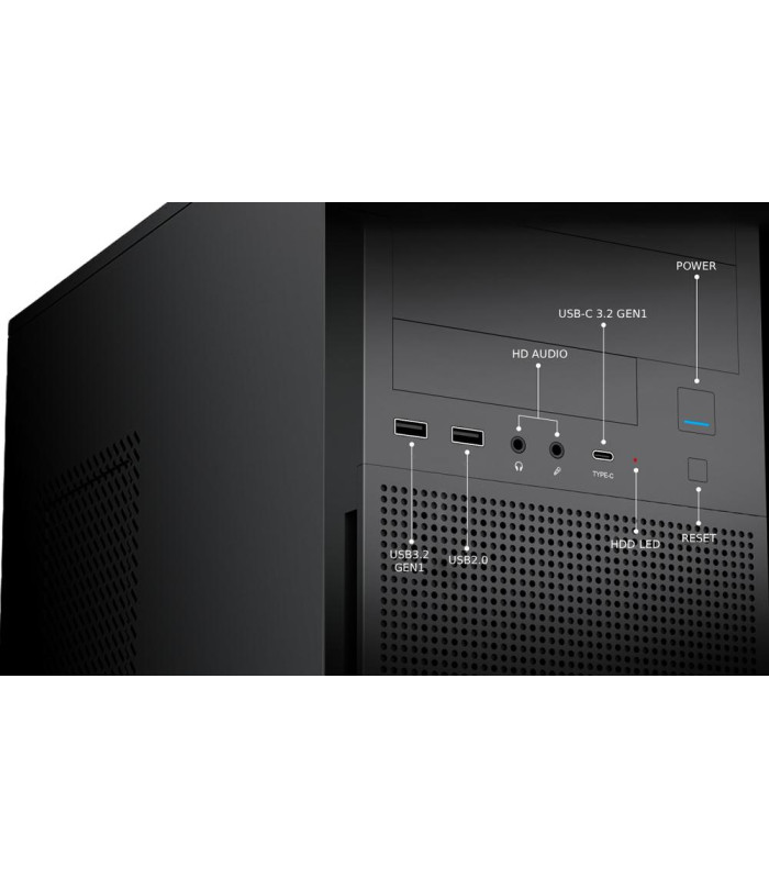 Caja ordenador coolbox atx a780 usb - c 3.2 gen1 fte.650w powerline3 efiefciencia 85%