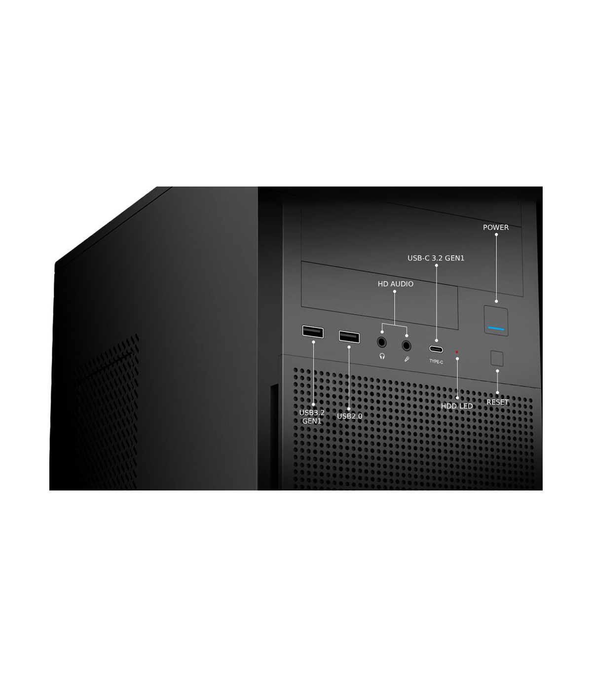 Caja ordenador coolbox atx a780 usb - c 3.2 gen1 fte.650w powerline3 efiefciencia 85%