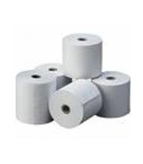 Rollo de papel matricial impresora ticket con copia 76mmx65cm no termico