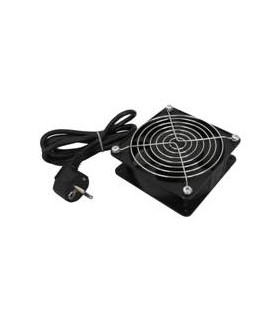 Ventilador caja para rack wp 220v -  120x120x38mm enchufe schuko 2m