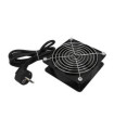Ventilador caja para rack wp 220v - 120x120x38mm enchufe schuko 2m
