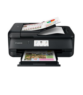 Multifuncion canon pixma ts9550a inyeccion color a3 - negra - red - wifi - duplex impresion - adf - tintas independientes - lcd 