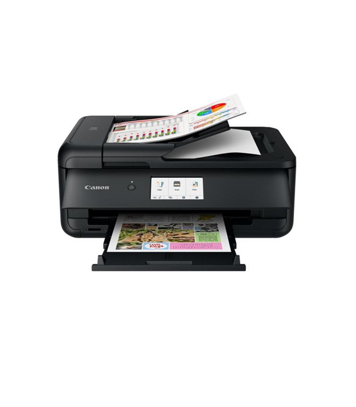 Multifuncion canon pixma ts9550a inyeccion color a3 -  negra -  red -  wifi -  duplex impresion -  adf -  tintas independientes 