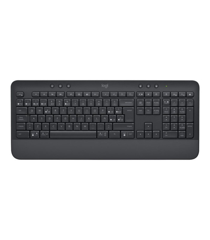 Teclado logitech signature k650 wireless inalambrico grafito