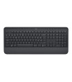 Teclado logitech signature k650 wireless inalambrico grafito