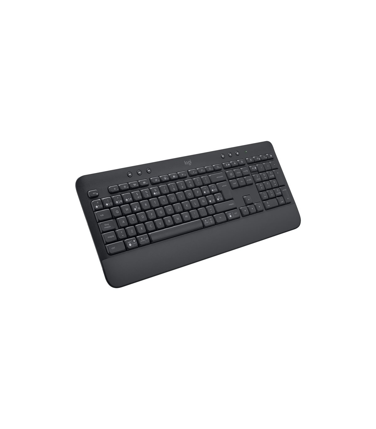 Teclado logitech signature k650 wireless inalambrico grafito