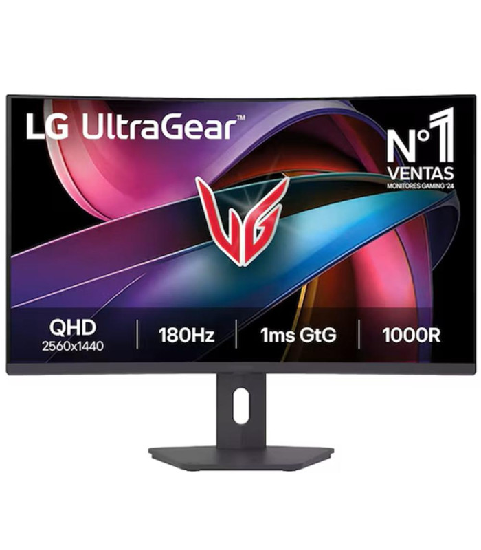 Monitor curvo gaming lg 32g600a - b 32 pulgadas qhd 180hz