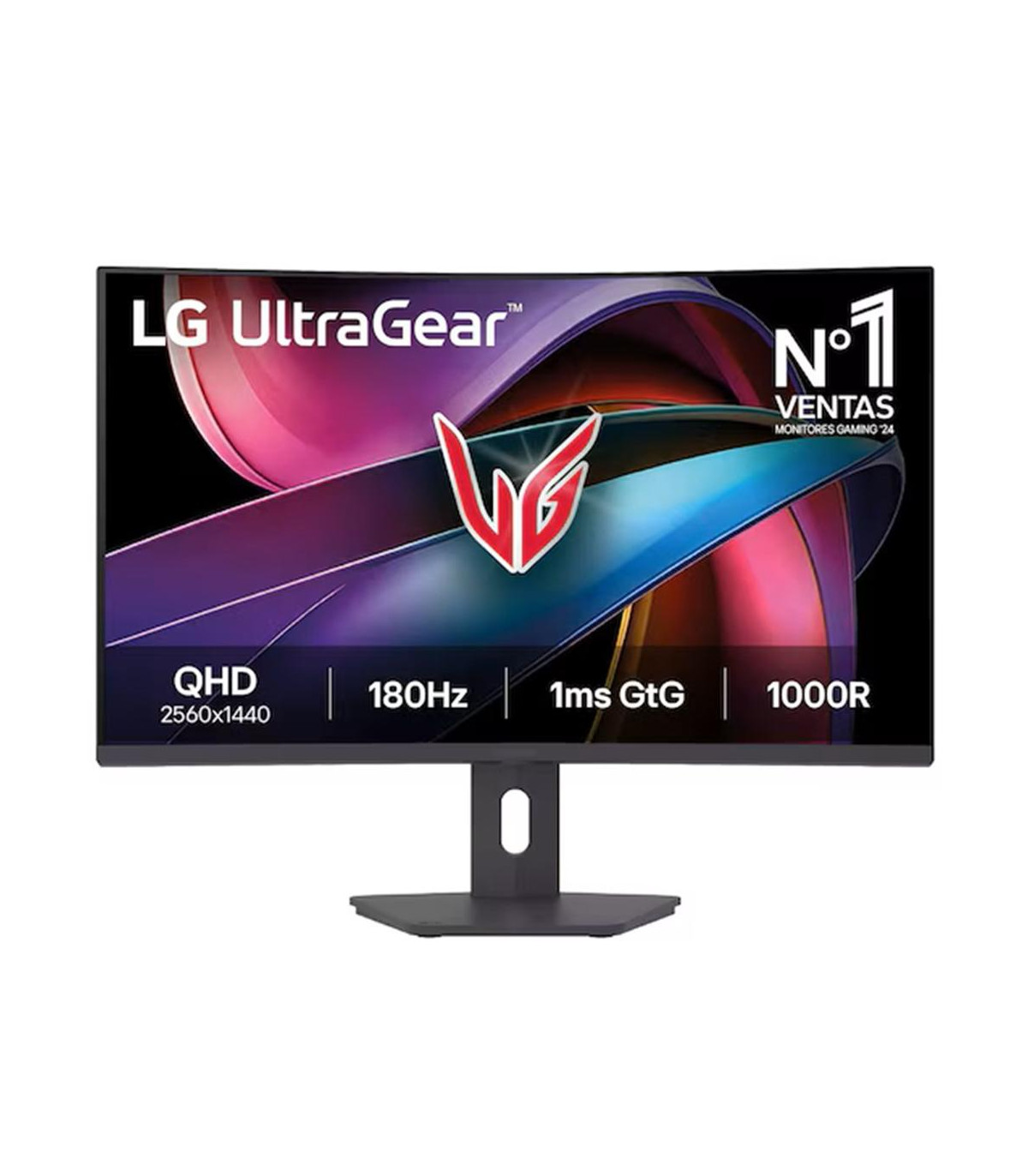 Monitor curvo gaming lg 32g600a - b 32 pulgadas qhd 180hz