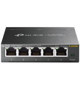 Switch 5 puertos 10 - 100 - 1000 tp - link gris