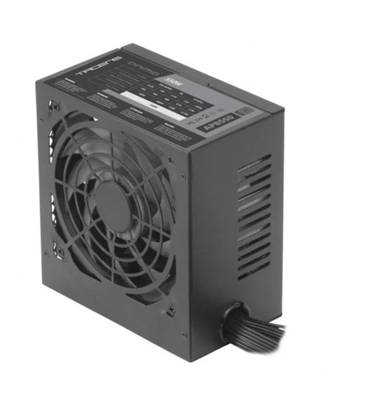 Fuente de alimentacion atx tacens anima apb550 550w 80plus bronze silent black