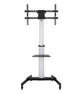 Soporte suelo con ruedas ewent vesa hasta 86 pulgadas 600x400mm max 50kg