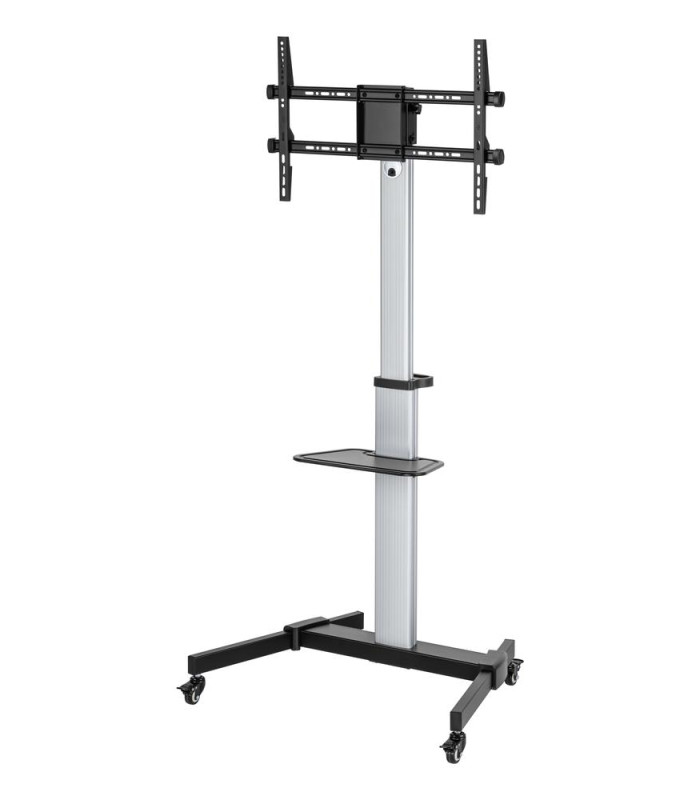 Soporte suelo con ruedas ewent vesa hasta 86 pulgadas 600x400mm max 50kg