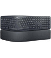 Teclado logitech ergo k860 ergonomico bluetooth & wireless grafito