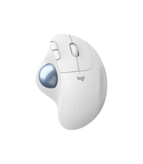 Mouse raton logitech ergo m575 bluetooth & wireless blanco