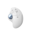 Mouse raton logitech ergo m575 bluetooth & wireless blanco