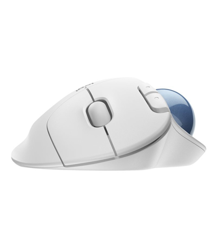 Mouse raton logitech ergo m575 bluetooth & wireless blanco