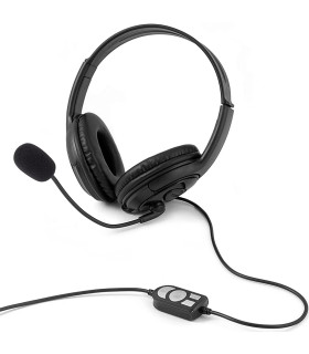 Auriculares con microfono coolbox coolchat usb