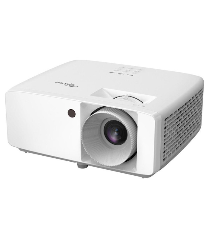 Proyector optoma eco laser zw350e wxga 4000l blanco hdmi vga usb 3d