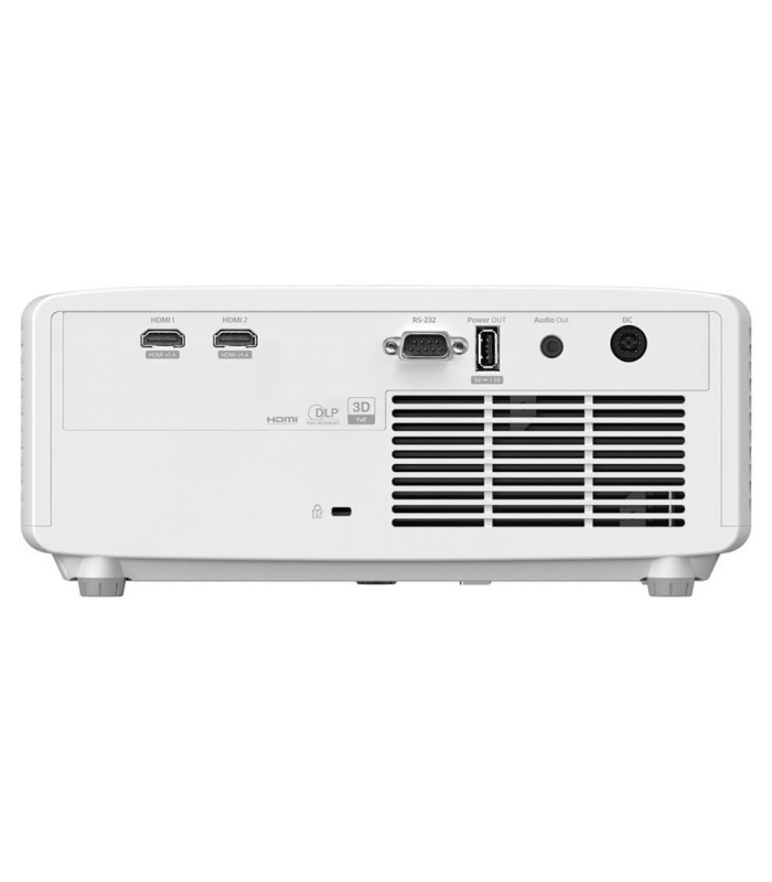 Proyector optoma eco laser zw350e wxga 4000l blanco hdmi vga usb 3d
